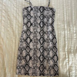 Garage fitted mini dress